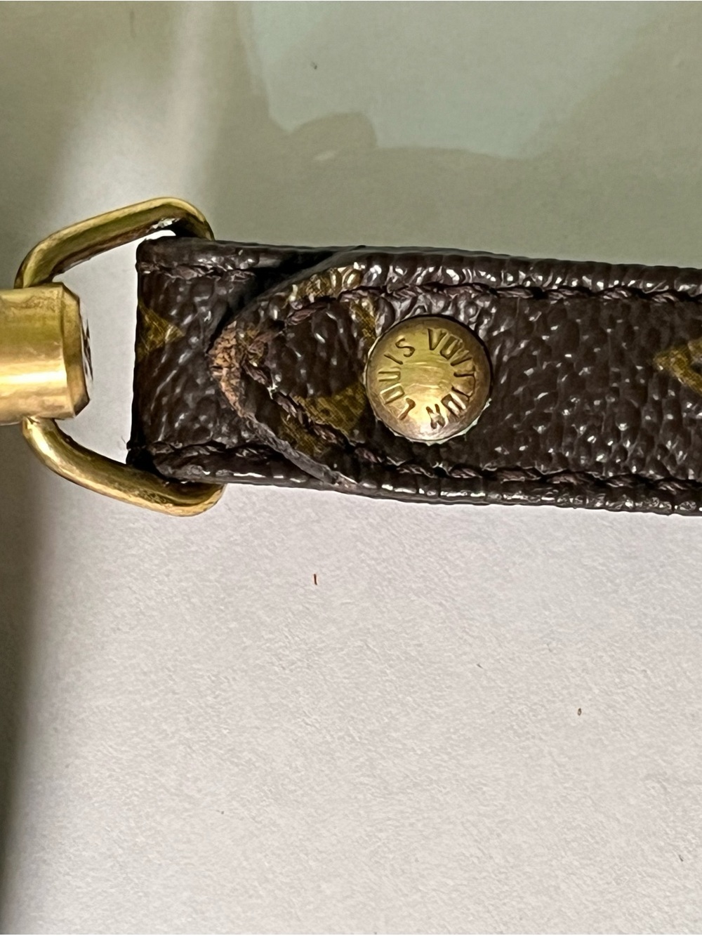 Vintage Auth Louis Vuitton Marly Dragonne GM Monogram Clutch Wristlet 1993 🇫🇷 - Picture 10 of 13